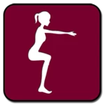 squat challenge android application logo